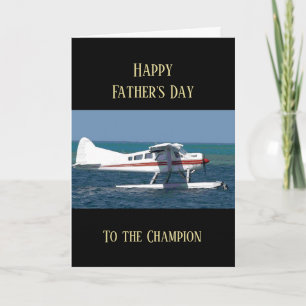 Glad fadersdag Pilot Flygplan Flygande Kort