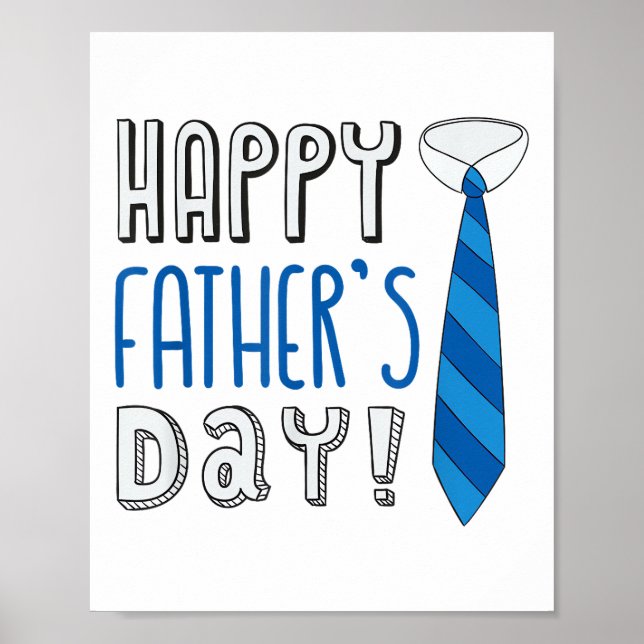 Glad fadersdag poster (Framsidan)