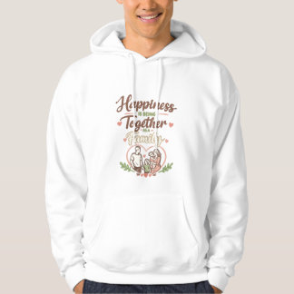 Glad familjecitat hoodie design