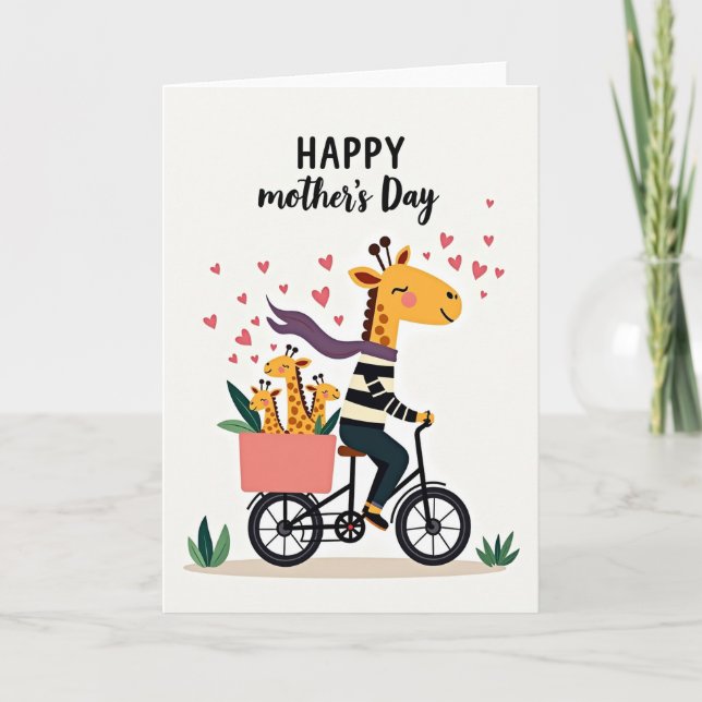 Glad Familjetur Mors Kort (Framsida)