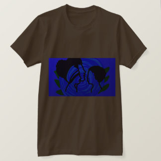 Glad fars dag Familjeporträtt T Shirt