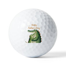 Glad fars dag Gator Hug golfbollar