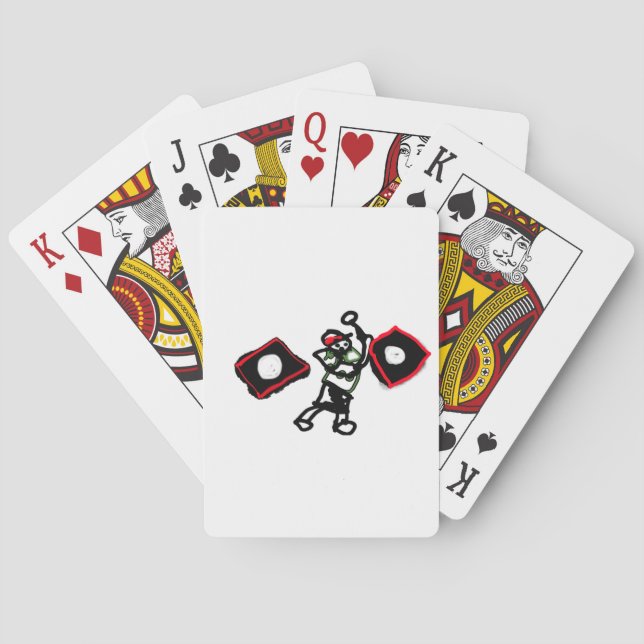 Glad fars dag golfare  casinokort (Baksidan)
