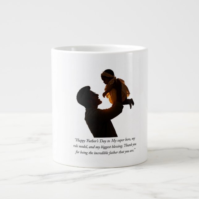 Glad fars dag jumbo mugg (Framsidan)