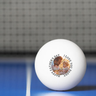 Glad fars dag kärlek dig pappa foto pingisboll