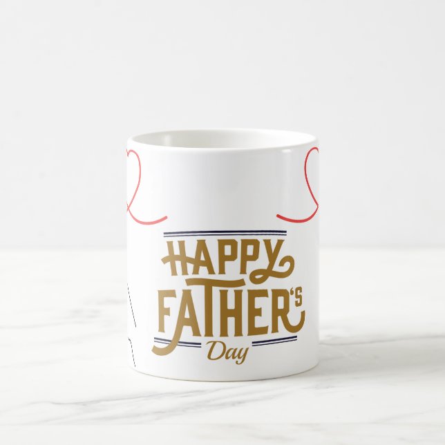 Glad fars dag-mugg kaffemugg (Center)