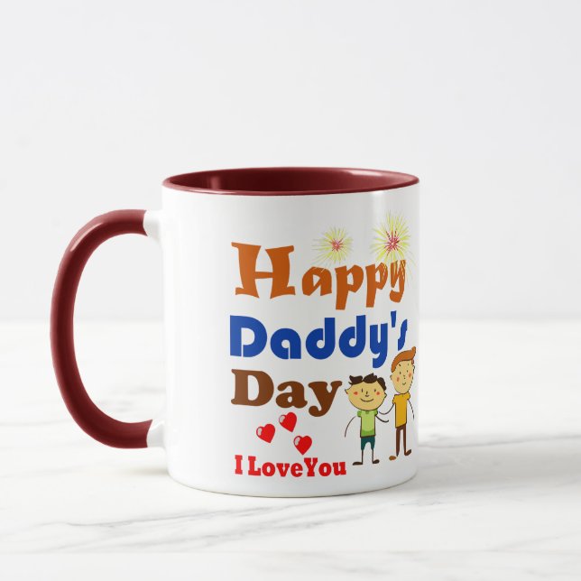 Glad fars dag-mugg mugg (Vänster)