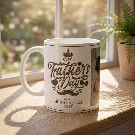 Glad fars dag | Pappa Foto Kaffe Kaffemugg