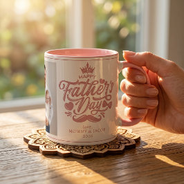 Glad fars dag | Pappa Foto Kaffe Mugg