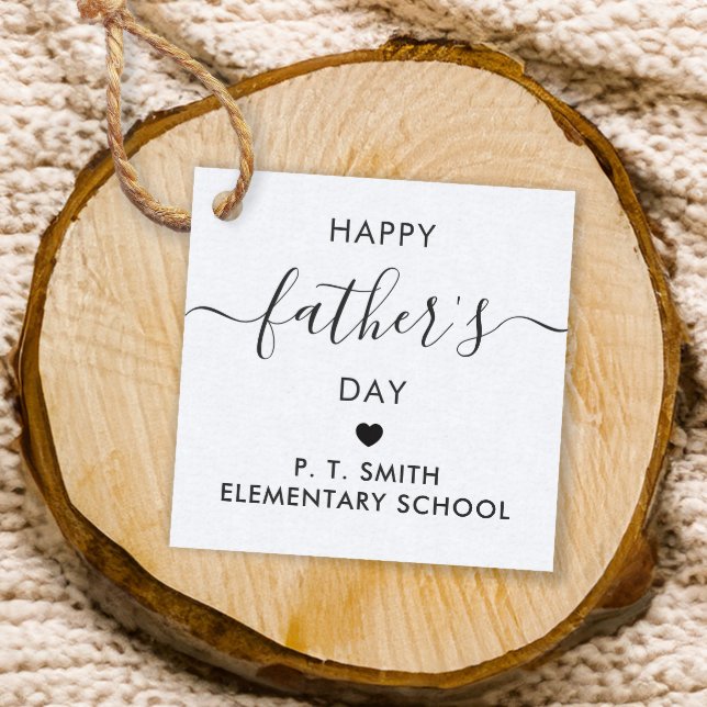 Glad fars dag presentetikett, Pappas etikett, Kraf Gåvor Etiketter (Skapare uppladdad)