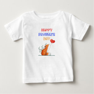 Glad fars dag Rävar Pappa Pappas Present Rävpappa T Shirt