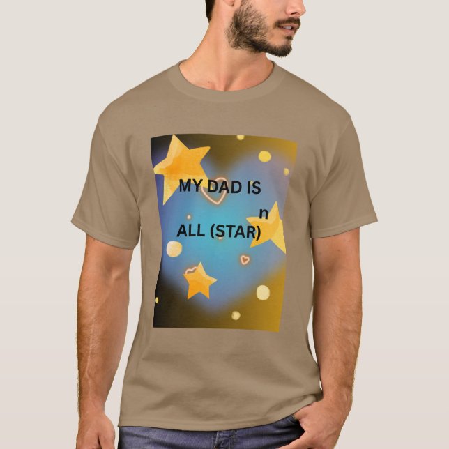 GLAD FARS DAG  T SHIRT (Framsida)