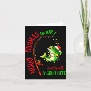 Glad Fishmas Till Alla Fiskande Fiskares Roliga Ju Kort