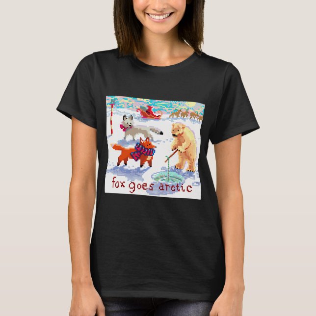 Glad fiskjul t shirt (Framsida)