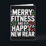 Glad Fitness Gott Nytt Bakre Träning Fitmas Jul Kort<br><div class="desc">Glad Fitness Gott Nytt Bakre Träning Fitmas Jul</div>