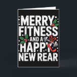 Glad Fitness Gott Nytt Bakre Träning Fitmas Jul Kort<br><div class="desc">Glad Fitness Gott Nytt Bakre Träning Fitmas Jul</div>