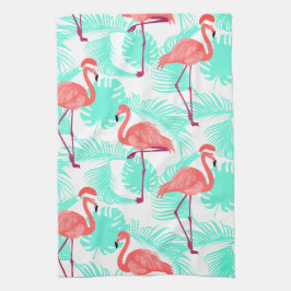 Glad Flamingo Kökshandduk