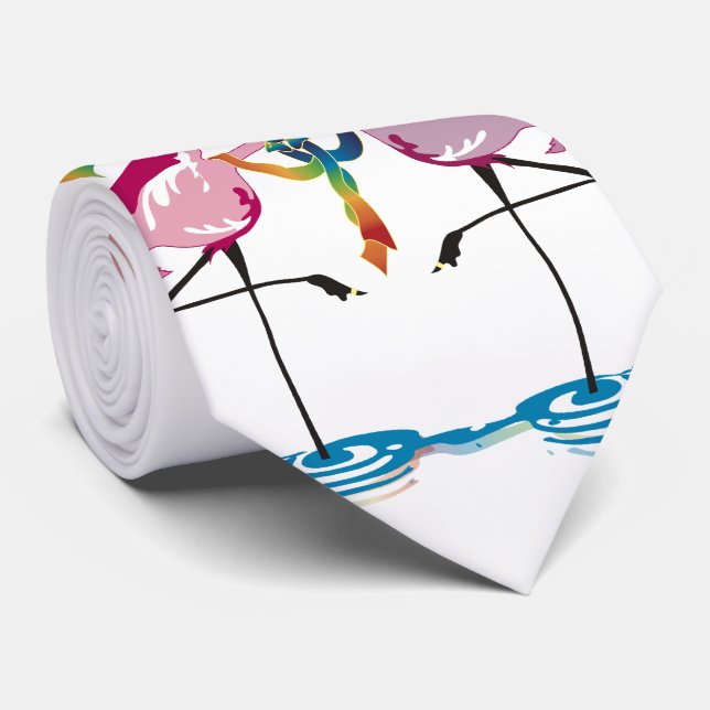 Glad FlamingosTie Slips (Rullad)