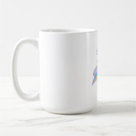 Glad flicka Handritad illustration – lite glad  Kaffemugg