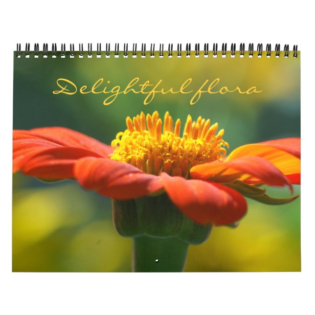 glad flora kalender (Omslag)