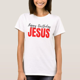 Glad födelsedag Jesus jul T Shirt