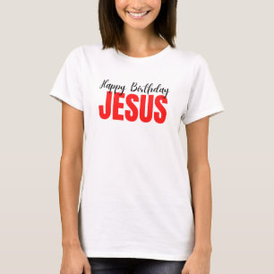 Glad födelsedag Jesus jul T Shirt