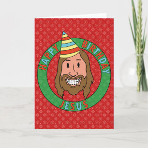 Glad födelsedag Jesus Kort