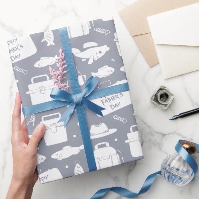 Glad födelsedag till pappa presentpapper (Gifting)