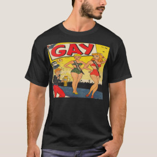 Glad för vintagehumorbok för tecknader #26 T-tr T Shirt