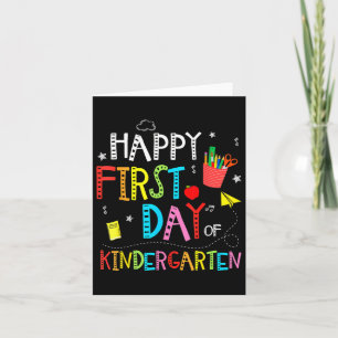 Glad första dag på förskolan tillbaka till skolan kort