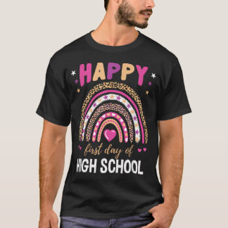 Glad Första Dag På T Shirt