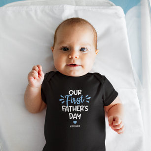 Glad första fars dag t shirt