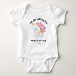 Glad första mors dag Baby Body T Shirt