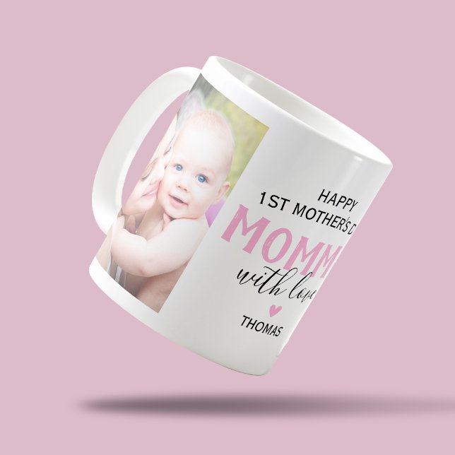 Glad första mors dag Foto Kaffemugg (Skapare uppladdad)