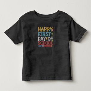 Glad första skoldag Tillbaka till skolan  T Shirt