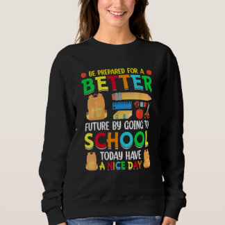Glad första skoldagen Tillbaka till skolan-barn St T Shirt