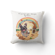 Glad fransk bulldogg & kaffesprut – tass,