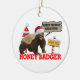 Glad Freakin för honey badger jul Julgransprydnad Keramik (Sidan)