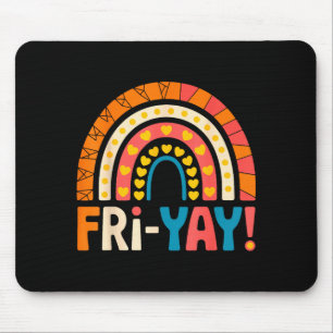 Glad fredag Fri-yay lärare skola meme Musmatta