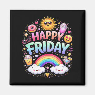 Glad fredag magnet