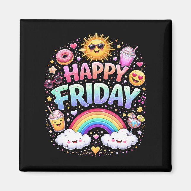 Glad fredag magnet (Framsidan)