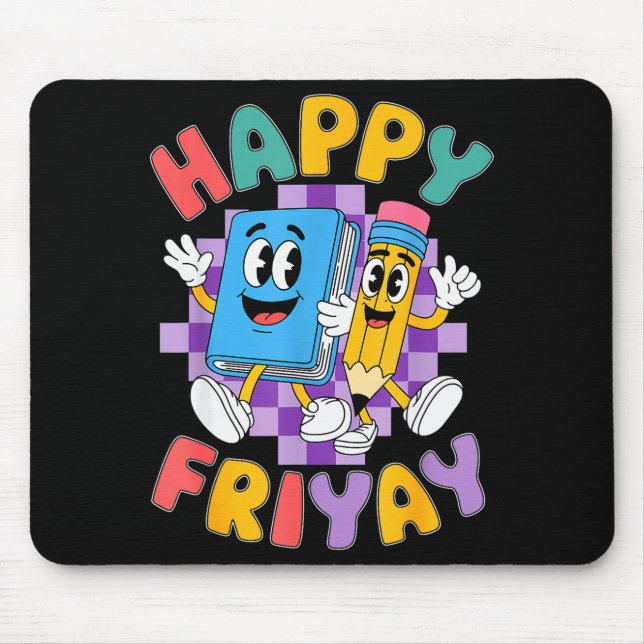 Glad Fredagsfredag Glad Fredag Yay Lärare _2  Musmatta (Framsidan)
