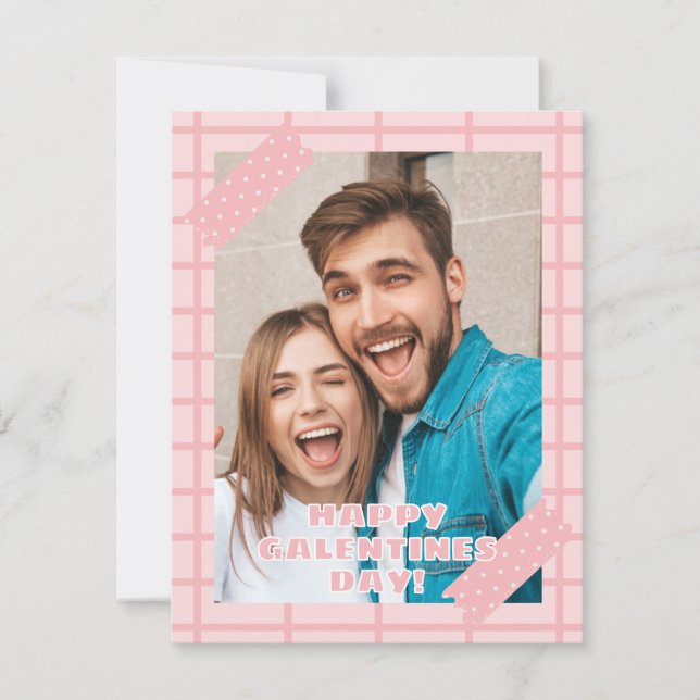 Glad Galentine's dag gratulationskort Julkort (Framsida)