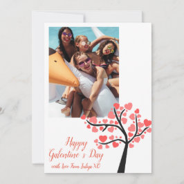 Glad Galentine's Day foto Julkort
