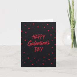Glad Galentine's day tjej vänner Alla hjärtans dag Helgkort