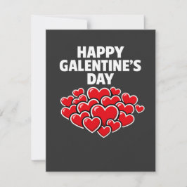 Glad Galentine's day tjejkompisar Alla hjärtans da Inbjudningar