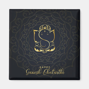 Glad Ganesh Chaturthi Magnet