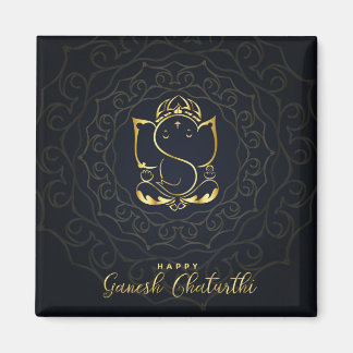 Glad Ganesh Chaturthi Magnet
