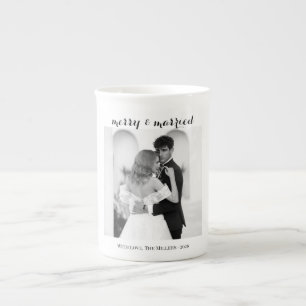 Glad & Gift - Personlig jul för nygifta Benporslin Mugg