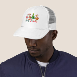 Glad Goosmas jul rolig gås Tri-Blend skjorta Keps